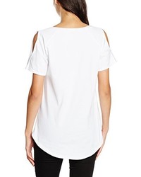 weißes T-shirt von Rockoff Trade