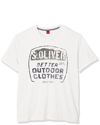weißes T-shirt von s.Oliver