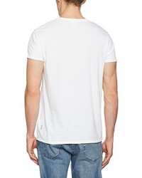 weißes T-shirt von Scotch & Soda