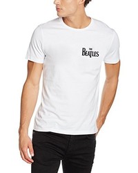weißes T-shirt von Selected Homme