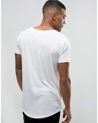 weißes T-shirt von Lee