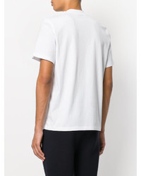 weißes T-shirt von MSGM