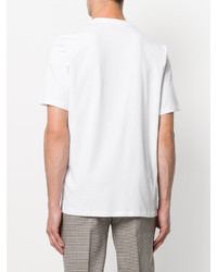 weißes T-shirt von MSGM