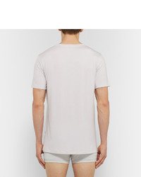 weißes T-shirt von Zimmerli