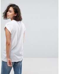 weißes T-shirt von Asos