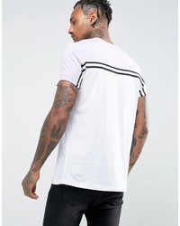 weißes T-shirt von Asos