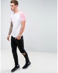 weißes T-shirt von Asos