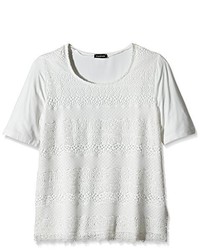 weißes T-shirt von TAIFUN by Gerry Weber