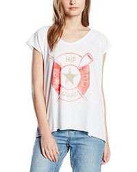 weißes T-shirt von The hip Tee