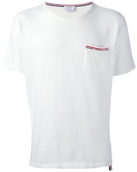 weißes T-shirt von Thom Browne