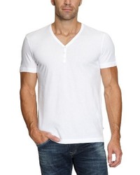 weißes T-shirt von Tom Tailor Denim