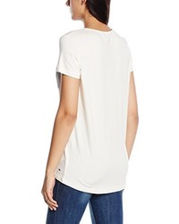 weißes T-shirt von Tommy Hilfiger