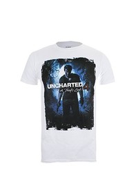 weißes T-shirt von Unchartered 4