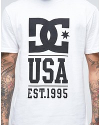 weißes T-shirt von DC