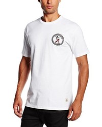 weißes T-shirt von Vans
