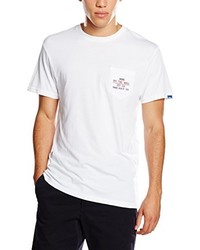 weißes T-shirt von Vans