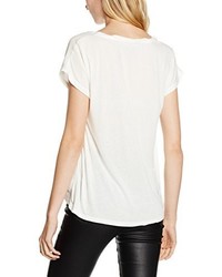 weißes T-shirt von Vero Moda