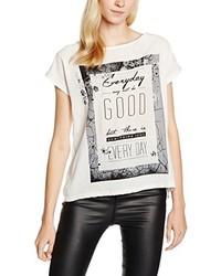 weißes T-shirt von Vero Moda