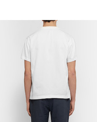 weißes T-shirt von Steven Alan