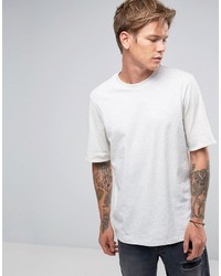 weißes T-shirt von Weekday