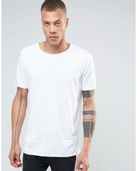 weißes T-shirt von Weekday