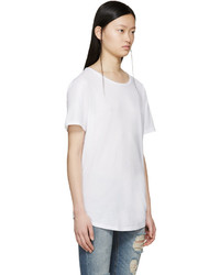 weißes T-shirt von Dolce & Gabbana