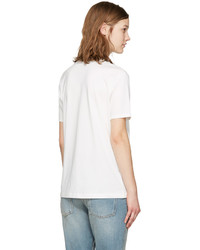 weißes T-shirt von Acne Studios