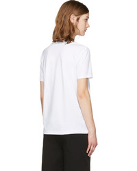 weißes T-shirt von Acne Studios