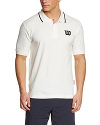 weißes T-shirt von Wilson