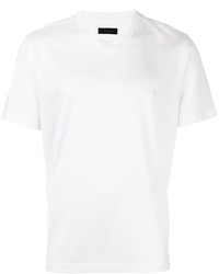 weißes T-shirt von Z Zegna
