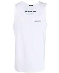 weißes Trägershirt von Balenciaga