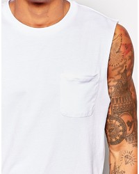 weißes Trägershirt von Asos