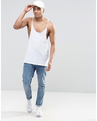 weißes Trägershirt von Asos