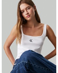 weißes Trägershirt von Calvin Klein Jeans