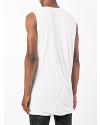 weißes Trägershirt von Rick Owens DRKSHDW