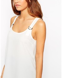 weißes Trägershirt von Asos