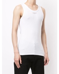 weißes Trägershirt von Ann Demeulemeester