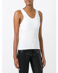 weißes Trägershirt von T by Alexander Wang