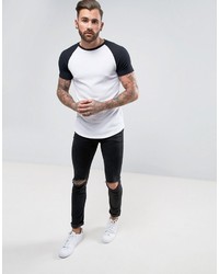 weißes Trägershirt von Asos