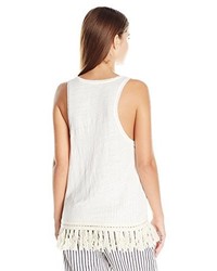 weißes Trägershirt von Maison Scotch