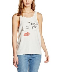 weißes Trägershirt von Maison Scotch