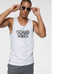 weißes Trägershirt von OCEAN SPORTSWEAR