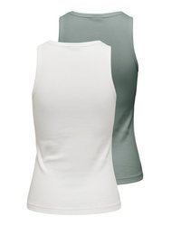 weißes Trägershirt von Only
