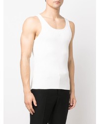 weißes Trägershirt von Courrèges