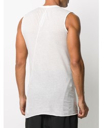 weißes Trägershirt von Rick Owens