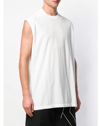 weißes Trägershirt von Rick Owens