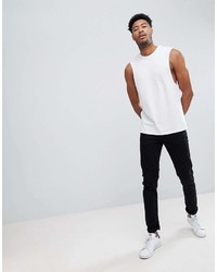 weißes Trägershirt von Asos