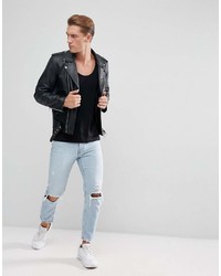 weißes Trägershirt von Asos