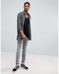 weißes Trägershirt von Asos