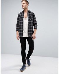 weißes Trägershirt von Asos